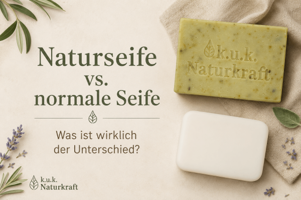 Naturseife vs. normale Seife – was ist wirklich der Unterschied? - Naturseife vs. normale Seife – was ist wirklich der Unterschied? | k.u.k.Naturkraft