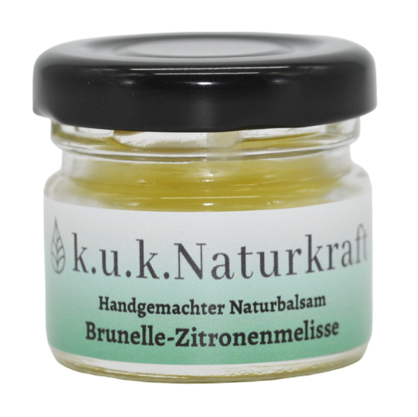 Brunelle-Zitronenmel. Balsam Glas 30ml